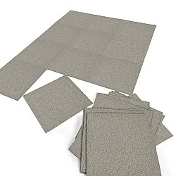 Moquette - Almeria Dalles textiles 24 unités (gris)