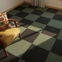 Moquette - Almeria Dalles textiles 24 unités (noir)