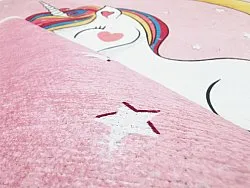 Tapis enfant - Magical Unicorn (rose)