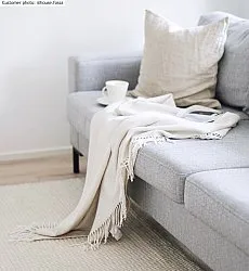 Tapis en laine - Coastal (blanc)