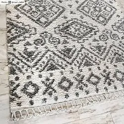 Tapis à poils longs - Imbabura (beige)