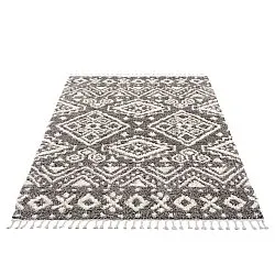 Tapis à poils longs - Imbabura (gris)