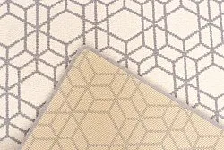 Tapis en laine - Emprint (blanc)