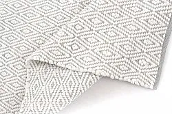 Tapis en patchwork - Falster (gris)