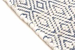 Tapis en patchwork - Falster (bleu)