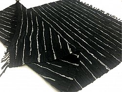 Tapis chiffons - Nordal Design (noir, 100 % cuir)