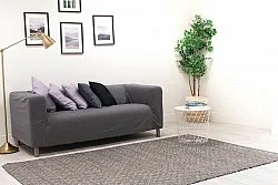 Tapis en laine - Varella (noir/blanc)
