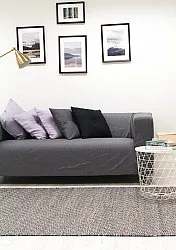 Tapis en laine - Varella (noir/blanc)