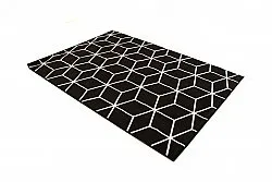 Tapis Wilton - Florence Square (noir)
