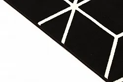 Tapis Wilton - Florence Square (noir)