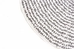 Tapis rond - Brussels Swirl (gris)