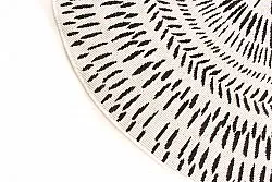 Tapis rond - Brussels Night (gris)