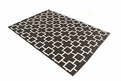 Tapis Intérieurs/Extérieurs - Brussels Silver (noir)