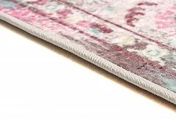 Tapis rond - Jedaida (rose/multicolore)