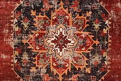 Tapis Wilton - Soussi (rouge/multicolore)