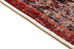 Tapis Wilton - Soussi (rouge/multicolore)