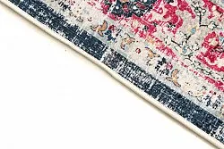 Tapis Wilton - Bouhjar (bleu/rose/multicolore)