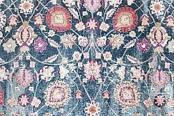 Tapis Wilton - Bouhjar (bleu/rose/multicolore)