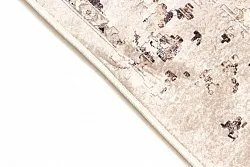 Tapis rond - Toujane (gris)