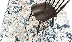 Tapis Wilton - Hiboun (bleu)