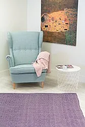 Tapis patchwork - Marina (violet)
