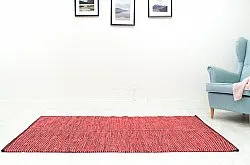 Tapis patchwork - Tuva (rouge)
