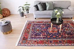 Tapis Wilton - Patnos (bleu/multicolore)