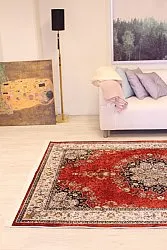 Tapis Wilton - Lice (rouge/multicolore)