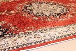 Tapis Wilton - Lice (rouge/multicolore)