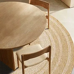 Tapis rond - Indoor/Outdoor Angus (nature)