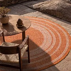 Tapis rond - Indoor/Outdoor Angus (rouge)