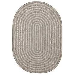 Tapis ovale - Indoor/outdoor Leander (beige)