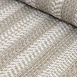 Tapis ovale - Indoor/outdoor Leander (beige)