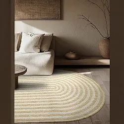 Tapis ovale - Indoor/outdoor Leander (nature)