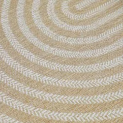 Tapis ovale - Indoor/outdoor Leander (nature)