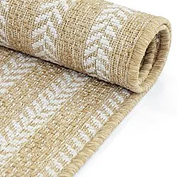 Tapis ovale - Indoor/outdoor Leander (nature)