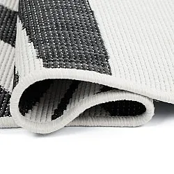 Tapis Intérieurs/Extérieurs - utomhusmatta - Remina (noir/blanc)