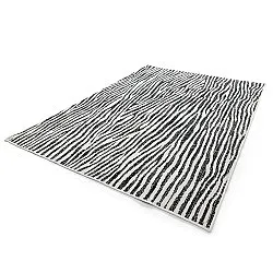 Tapis Intérieurs/Extérieurs - utomhusmatta - Vaura (noir/blanc)