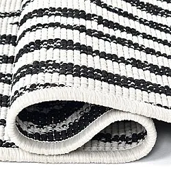 Tapis Intérieurs/Extérieurs - utomhusmatta - Vaura (noir/blanc)