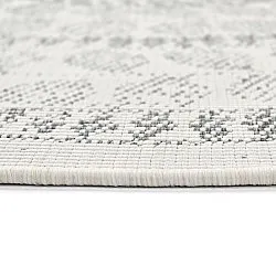 Tapis rond - Indoor/Outdoor Malcolm (gris)
