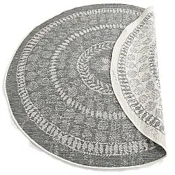 Tapis rond - Indoor/Outdoor Malcolm (gris)