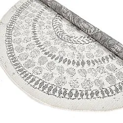 Tapis rond - Indoor/Outdoor Malcolm (gris)