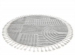 Tapis rond - Campbell (gris)