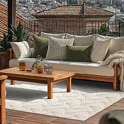 Tapis d’intérieur et d’extérieur - Beau (beige)