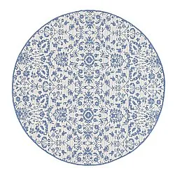 Tapis rond - Brussels Ocean (bleu)