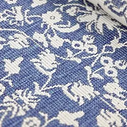 Tapis rond - Brussels Ocean (bleu)