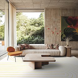 Tapis Intérieurs/Extérieurs - Gordo (jaune)