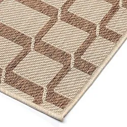 Tapis Intérieurs/Extérieurs - Nicosia (marron)