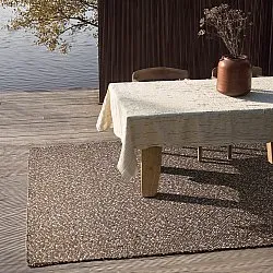 Tapis Intérieurs/Extérieurs - Orta Wool Look (marron)