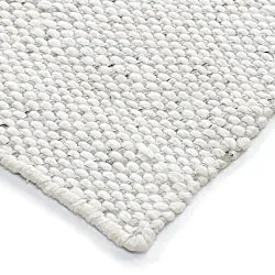 Tapis Intérieurs/Extérieurs - Orta Wool Look (gris clair)